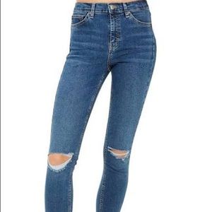 Topshop Jamie High Rise Skinny Jeans